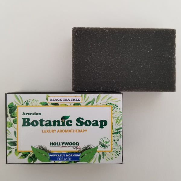 Black Tee Tree Botanic Soap
